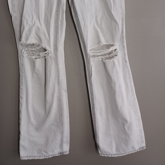 Vervet By Flying Monkey Jeans Acid Wash hi rise Flared - Picture 2 of 13